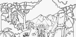 lego jungle coloring book to print