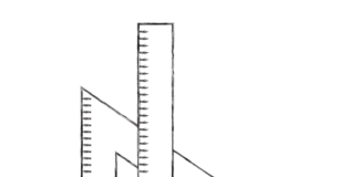 Exzentriker und Lineal bedruckbares Malbuch