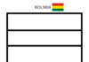 bolivia flag coloring book to print