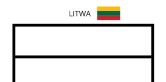 lithuanian flag coloring book to print