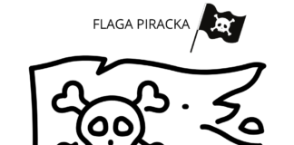 livre de coloriage du drapeau pirate à imprimer