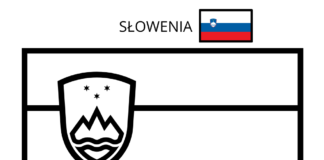 slovenia flag coloring book to print