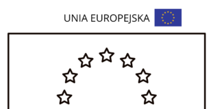 bandiera dell'unione europea da colorare pagina stampabile