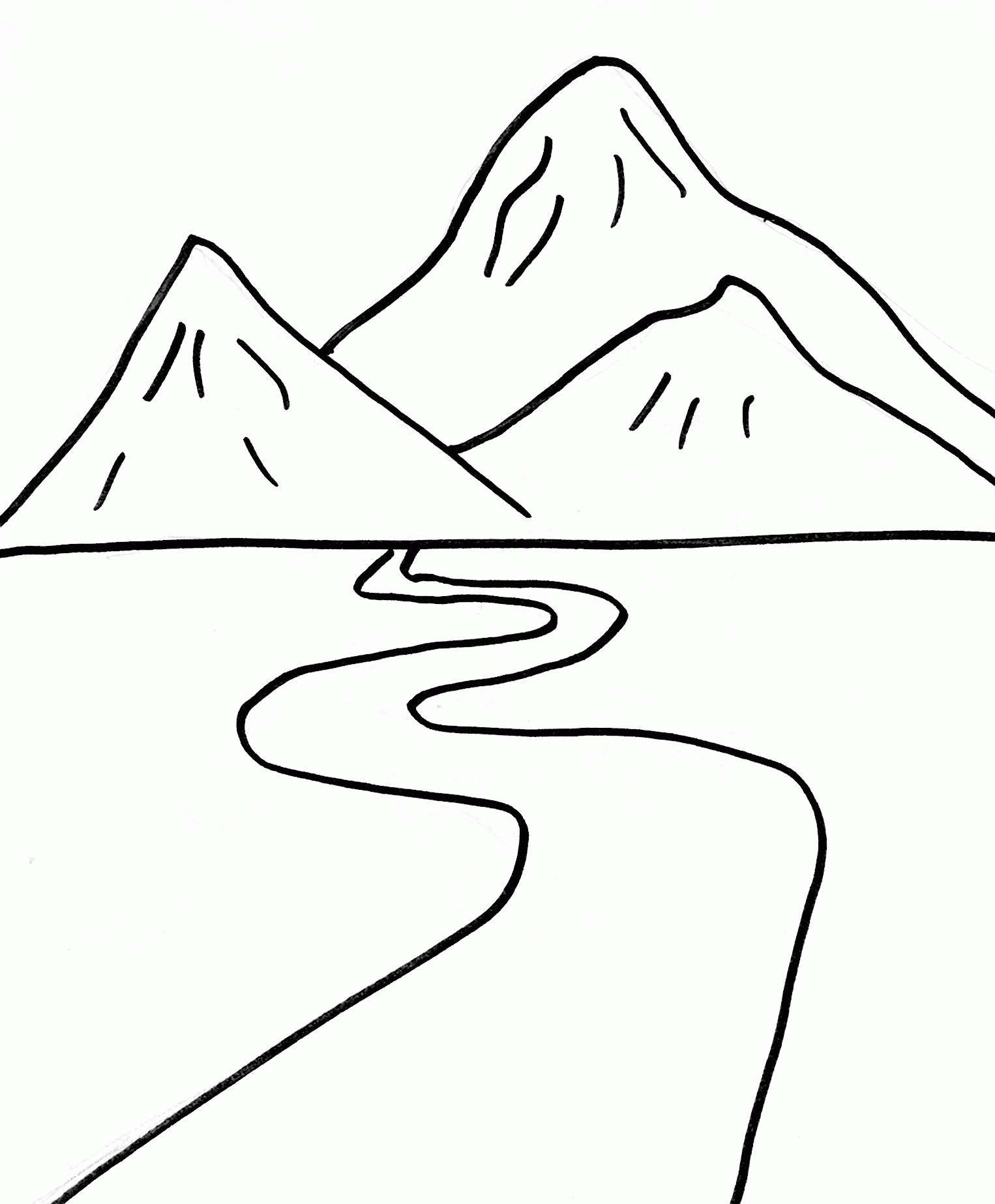 iceberg coloring pages