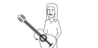 livre de coloriage pour guitaristes à imprimer