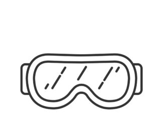 lyžiarske google omaľovánky na vytlačenie