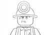 livre de coloriage lego miner à imprimer