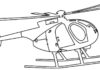 elicottero disegno libro da colorare da stampare
