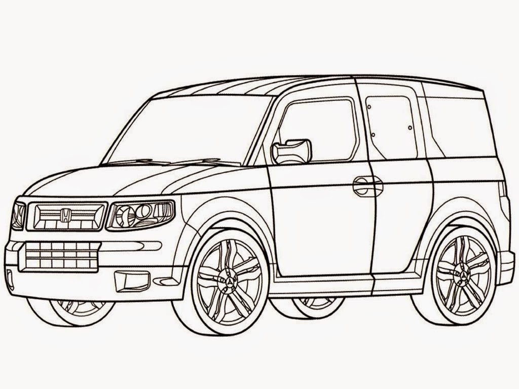  Collections Car Coloring Pages Honda  Best HD
