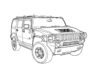 hummer h4 coloring book to print