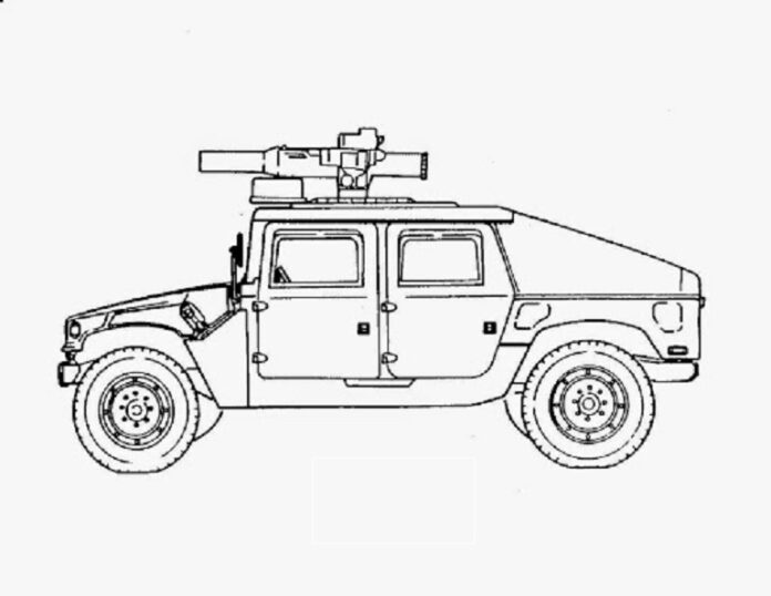 military hummer coloring book to print