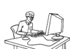 computer scientist printable coloring book