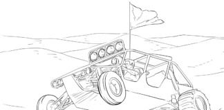 buggy ride coloring book to print