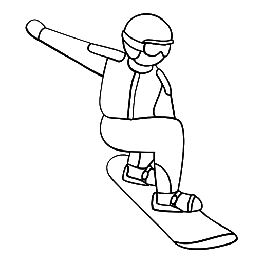 skateboarding malebog til udskrivning