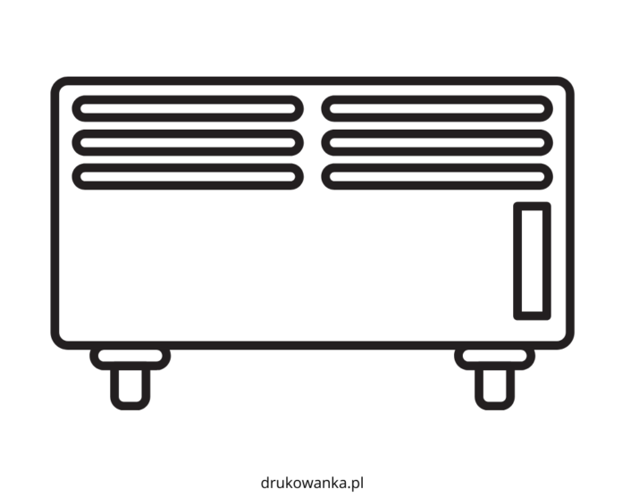 radiátor - radiátorové omalovánky k vytisknutí