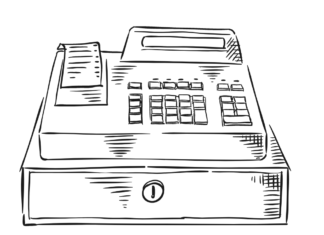 caisse enregistreuse fiscale livre à colorier imprimable