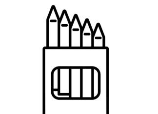 crayons de couleur livre de coloriage à imprimer