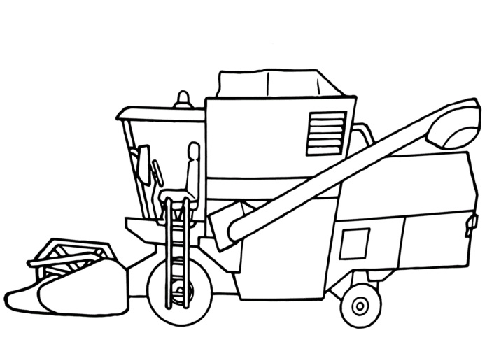 combine in the field coloring book to print