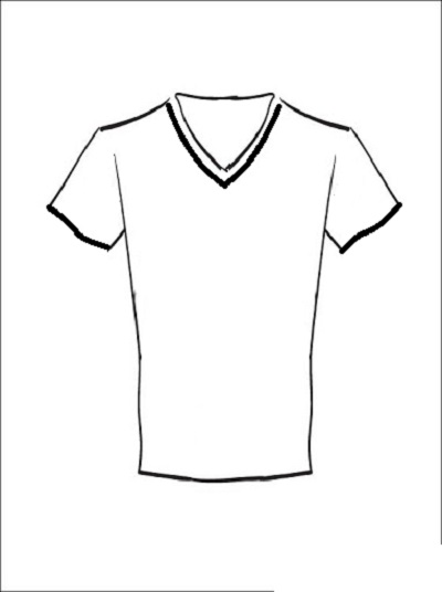 Tričko s krátkym rukávom obrázok na vytlačenie