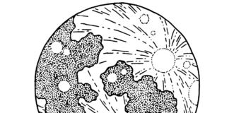 full moon coloring book to print