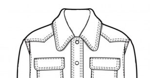 Foto para impressão da jaqueta de verão