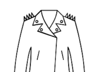 Tavaszi kabát nyomtatható kép