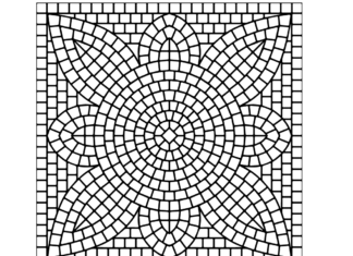 flower patterned coloring book to print