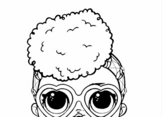 doll coloring book printable