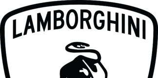 lamborghini logo kolorowanka do drukowania