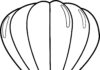 Létající balón - omalovánky k vytisknutí