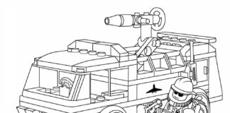 livre de coloriage lego swat à imprimer