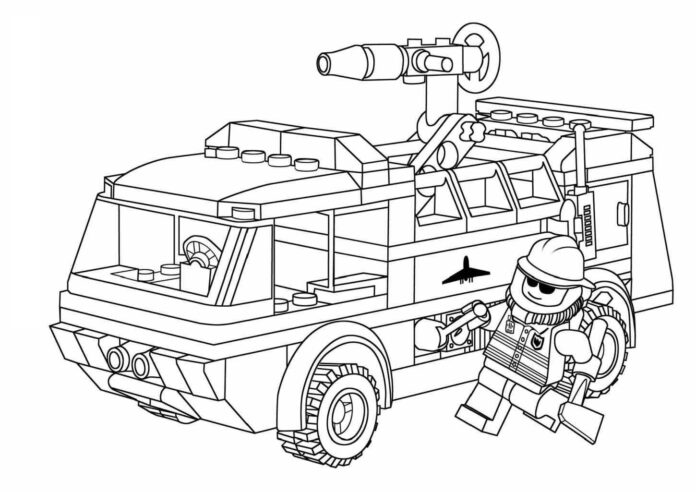 lego swat coloring book to print
