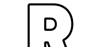 letter R coloring book to print