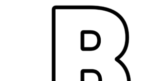 letter b printable coloring book