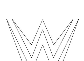 logo WWE wrestling kolorowanka do drukowania