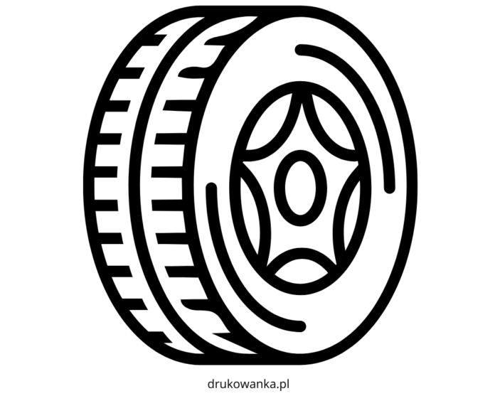 Tire printable picture