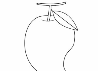 Mango obrázok na vytlačenie