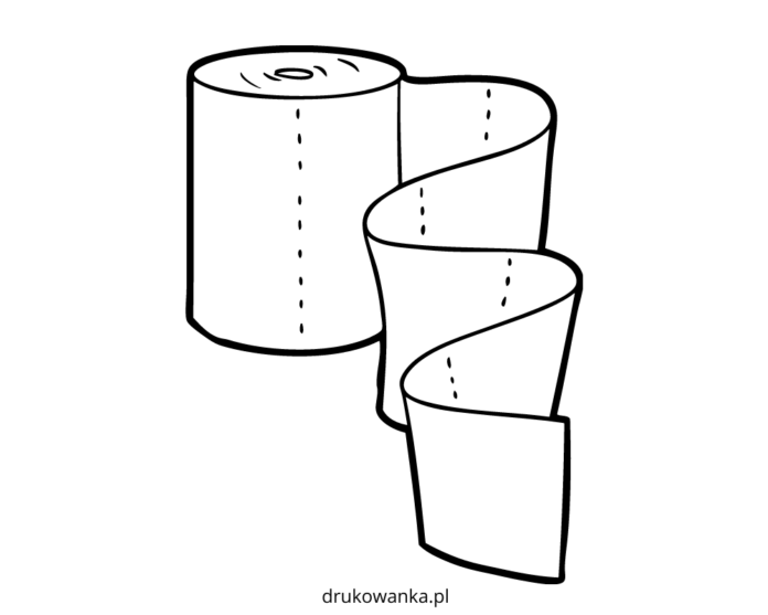 Toilettenpapier Färbebogen zum Bedrucken