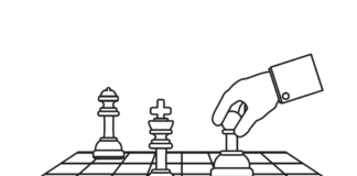 gioco di scacchi da colorare pagina stampabile
