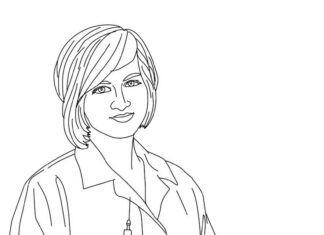 nurse gives injection printable coloring book