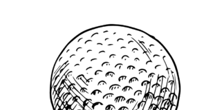 livre de coloriage de balles de golf à imprimer