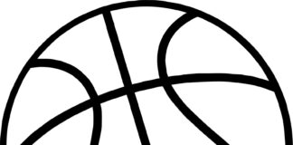 basketball coloring book to print