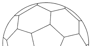 soccer ball coloring book to print