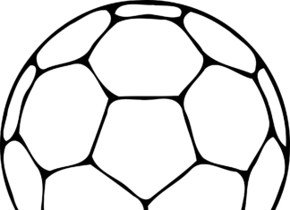 Handball-Malbuch zum Ausdrucken