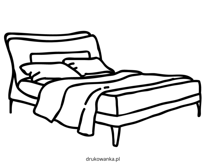 posteľná bielizeň na vytlačenie omaľovánky