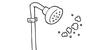 printable shower coloring book