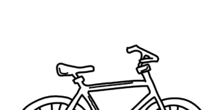 livre de coloriage de vélo à imprimer