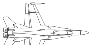 飛行機グライダー塗り絵プリント