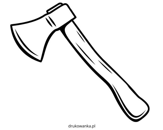 Printable axe picture