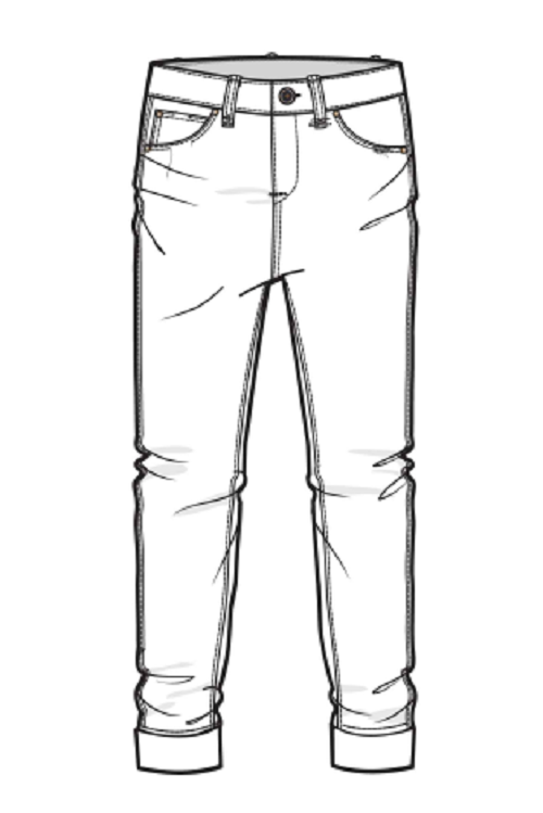 Trousers coloring page  Free Printable Coloring Pages